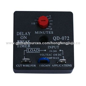 Timer relay device, delay on break timer