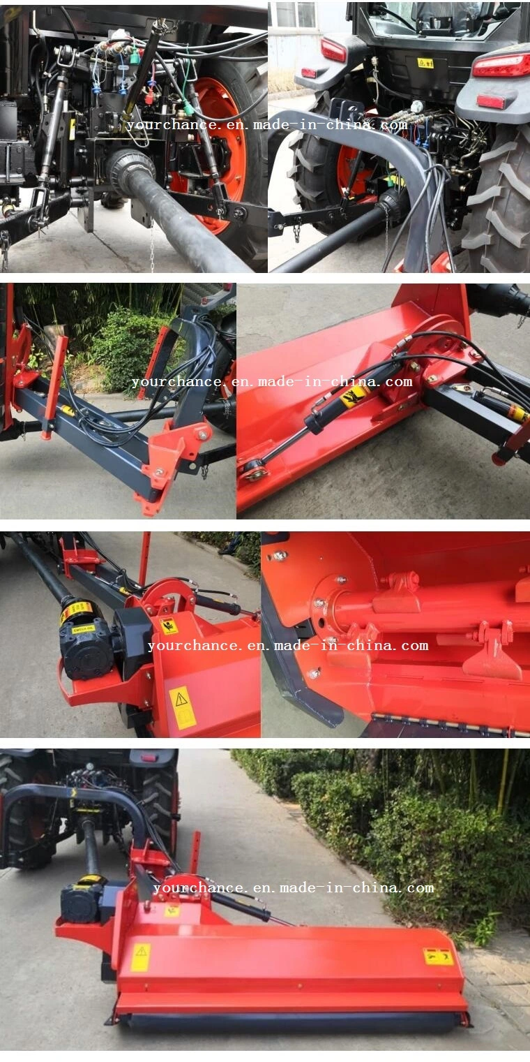 Iceland Hot Selling Agf Series Tractor 3 Point Linkage Pto Drive Hydraulic Sideshift Verge Flail Mower Brush Cutter with ISO Ce Certificate