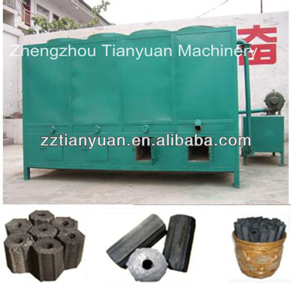 high technology biomass charcoal carbonization furnace for briquette charcoal