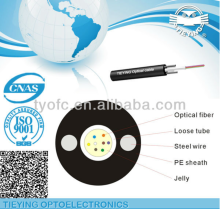 Double steel wires as strength member Unitube Light-armored Optical Cable GYXTW