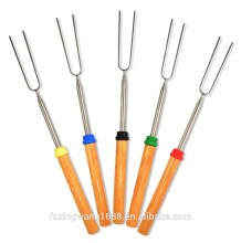 hot dog extendable grill fork disposable fork