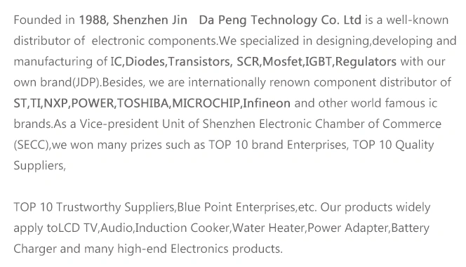 Audio Amplifier IC for Car Radio Tda2005 Tda2005r