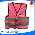 gilet di sicurezza riflettente per bambini con logo