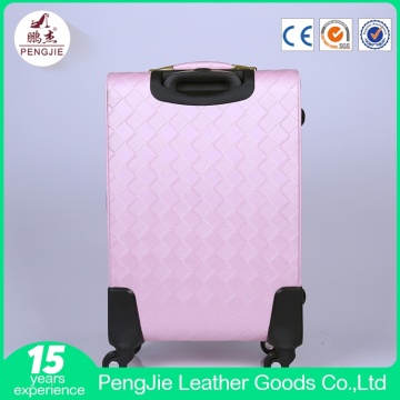 Pink vintage suitcase travel luggage