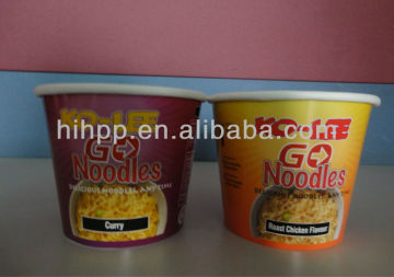 large paper instand noodle bowl packaging