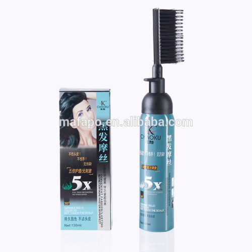 Hight quality the natural black magic combs hair dye