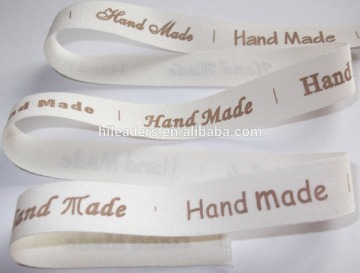 Printed Plain Cotton Ribbon