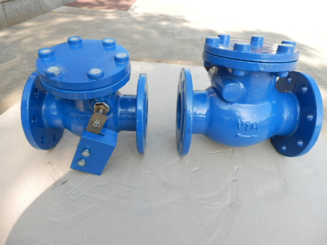 DIN PN 16 ductile Iron swing type check valve