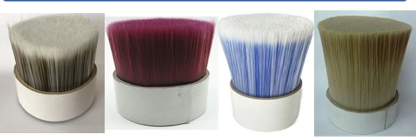 White Bristle Imitated Highly Absorbtion Paint Brushes Filament