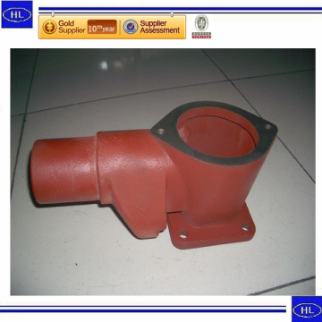 grey cast iron sand casting ,casted painted red