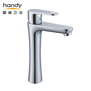 Brass Chrome Basin High Body Mixer