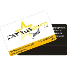 Brown Loco Magnetic Card