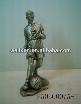 pewter baseball figures,alloy figurines