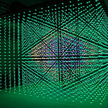 3D crystal magic ball curtain