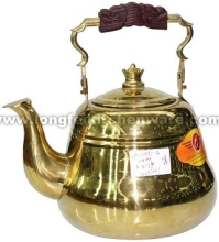 Stainless steel red copperedcolour kettle