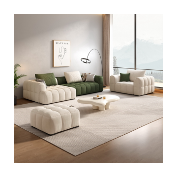 Hi-Tech Fabric Corner Sofa Set - Modern Luxury Recliner Furniture