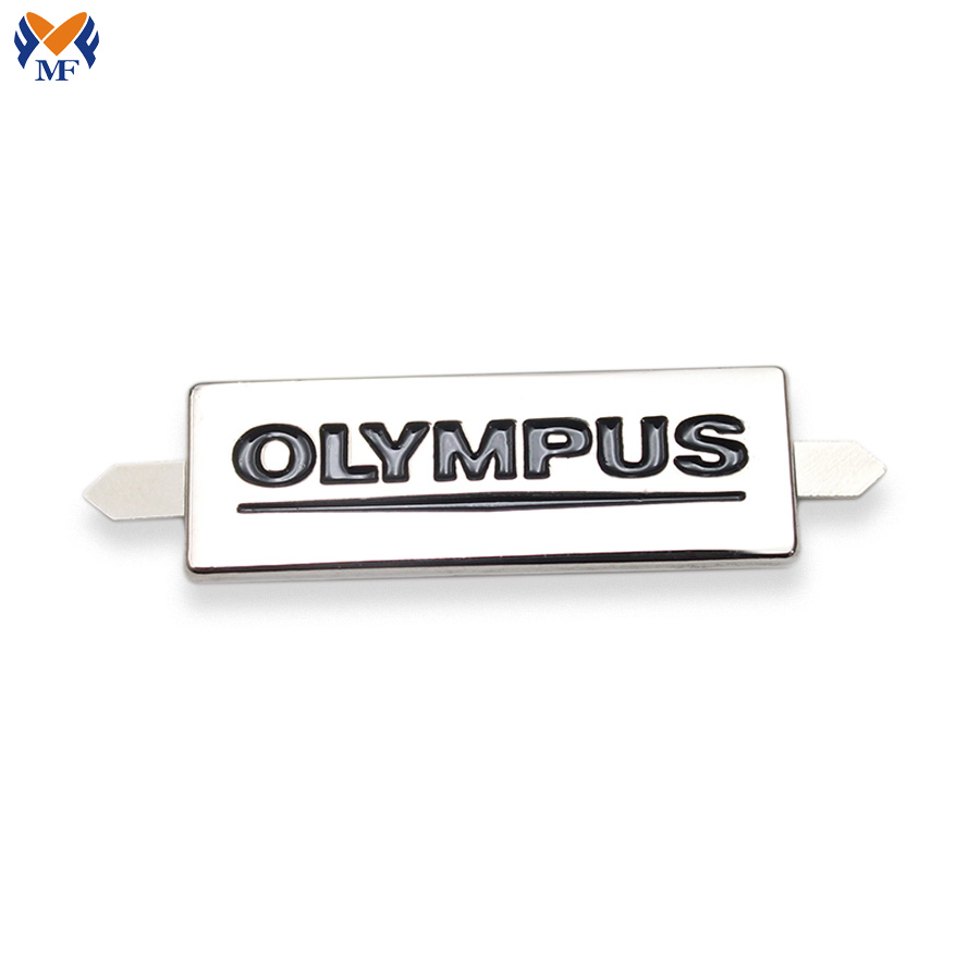 Customized metal gift tag for clothing