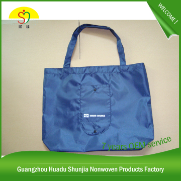 2015 New Style Polyester Or Nylon Folding Bag Printed Nylon Bag