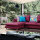 Sleeper Chaise Corner Couch L-berbentuk Bahagian Sofa