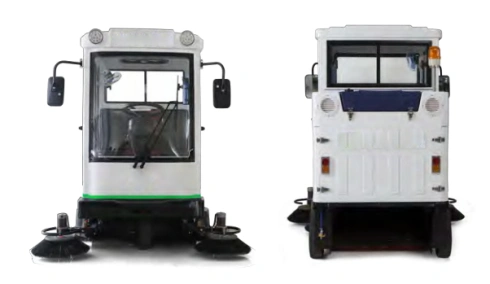 Electric Sweeper Road Sweeper Machine with Charger