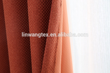 popular design grid style fabrics elegant drapes curtains