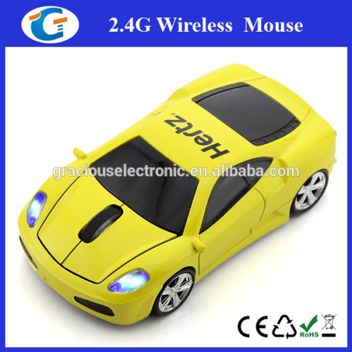 Laptop 2.4g racing car wireless optical mouse