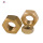 brass colored hex nut brass nut