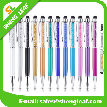 Promotional personalised logo 4 in 1 stylus touch usb pen