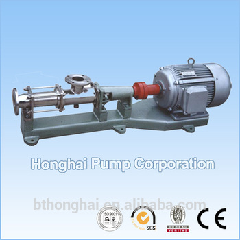 Honghai City Waste Water Single Screw Mono Pump(G Type)