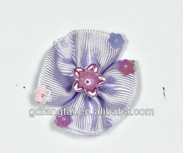 purple curling ribbon hair bows pre tied ribbon bows