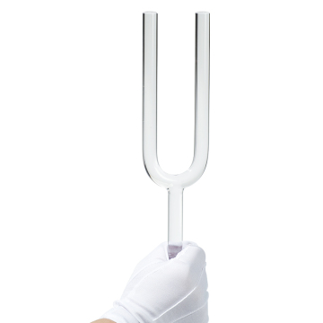 Q're Crystal Quartz Tuning Fork Note C