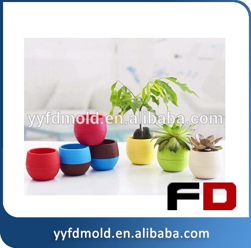 Custom Plastic Biodegradable Flower Pot Mould Manufacturer