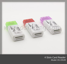 Ms PRO Card Reader with 4 Slots (OS-CR149)