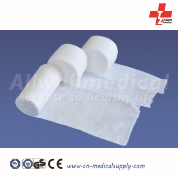 Medical absorbent cotton cast padding