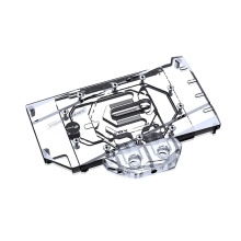 Bykski GPU Water Block for GIGABYTE Radeon RX 6600 XT GAMING OC VGA Card - Copper Cooling Radiator AURA 5V 12V A-GV6600XTGMOC-X