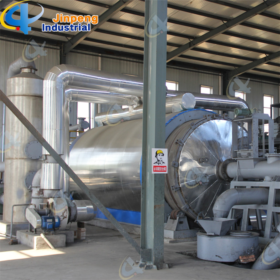 Waste Tire Recycling Pyrolysis Machine