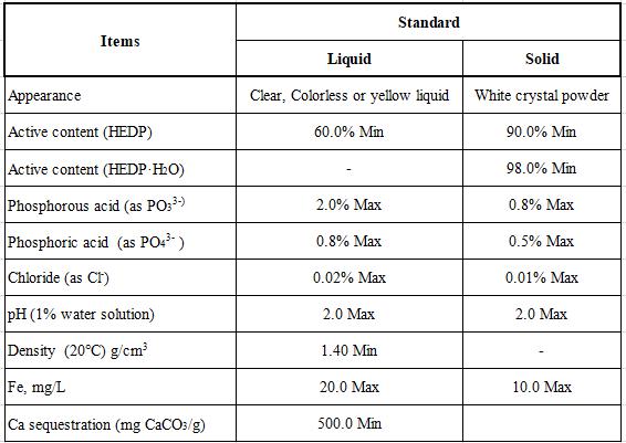 complesso di acido difosfonico idrossietilidene hydroxyethylidene diphosphonic acid complex