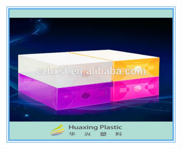 Chinese Supplier plastic pp shoe box