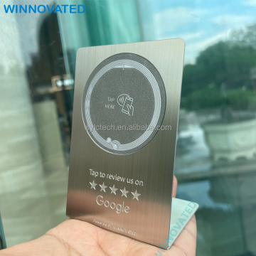 NFC Touchless Menu Stands for Restaurants - Metal Acrylic Folded Table Stands