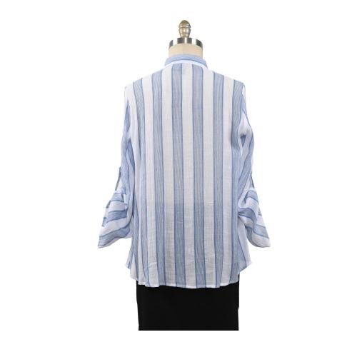 Office Blouse Female Work Women Button Up Shirt