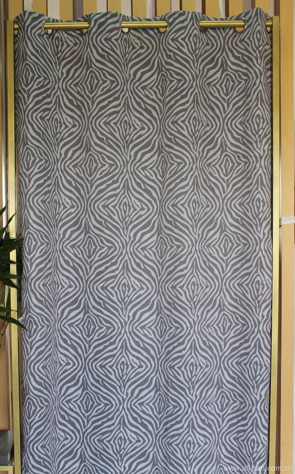 Printed Blackout Curtain Fabric