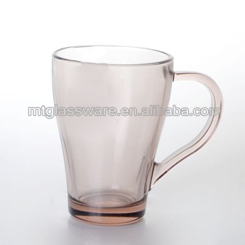colored fancy custom beer glass cup with holder