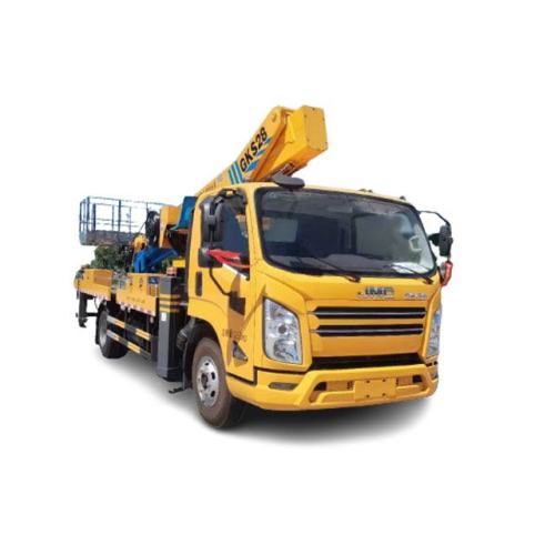 แพลตฟอร์มทางอากาศ Skylift Truck พร้อมแพลตฟอร์มทำงานของบูมไฮดรอลิก