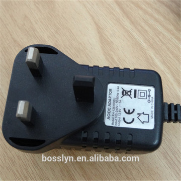 Power Supply Replacement Adapter UK 12V AC/DC 1A