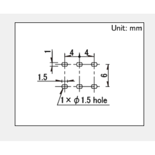 Spun series push switch