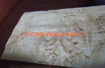 Poplar Burl Wood Veneer For Furniture Skin With 8% - 12% Moisture