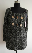 Fashion Ladies knitting patterns sweater coat