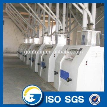 200TPD automatic corn flour mill machinery