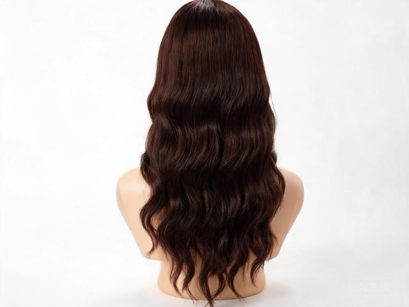 Dark Brown Wave Lace Front Wig Human Hair