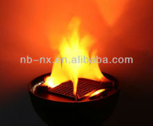 Silk Lantern with Flame Effect